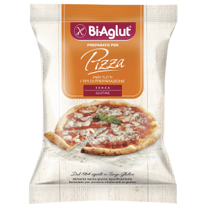 Preparato per pizza biaglut senza glutine