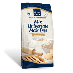 Mix universale mais free nutrifree senza glutine e senza lattosio