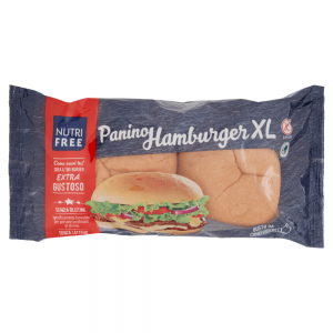 Panino hamburger xl nutrifree senza glutine e senza lattosio