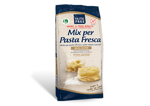 Mix per pasta fresca nutrifree senza glutine e senza lattosio