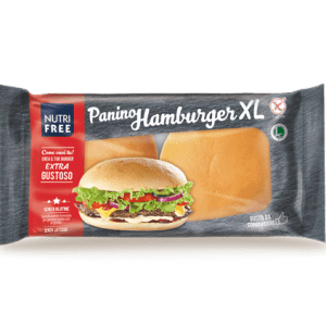 Panino hamburger XL nutifree senza glutine e senza lattosio