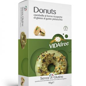 Donuts al pistacchio vidafree senza glutine